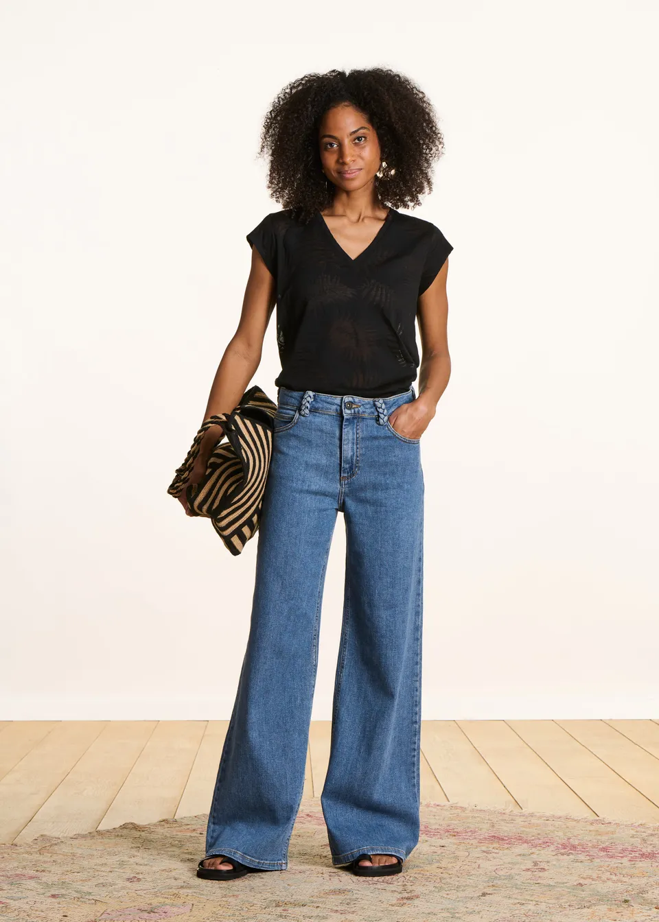 la-f-e-marabout-e-dawson-jeans-hellblau-weites-bein-bio image 1