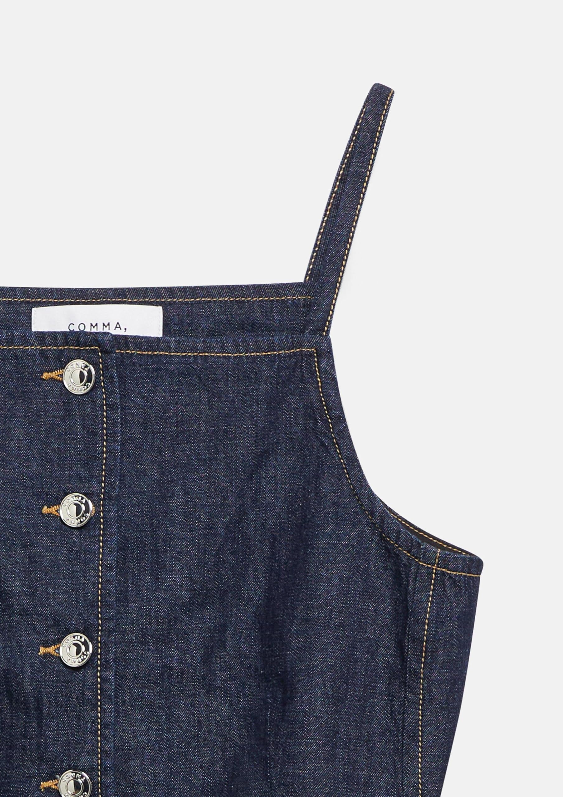 comma-jeans-denim-top-karreeausschnitt-gr-38-rmellos image 5