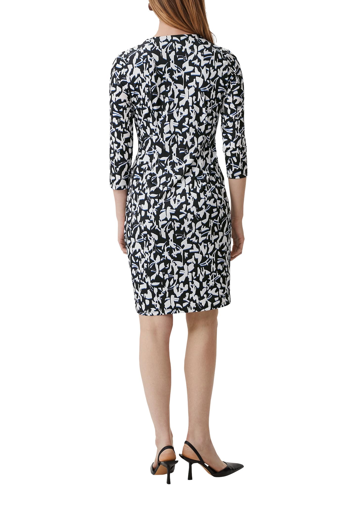comma-wickelkleid-all-over-print-gr-40-damen image 2