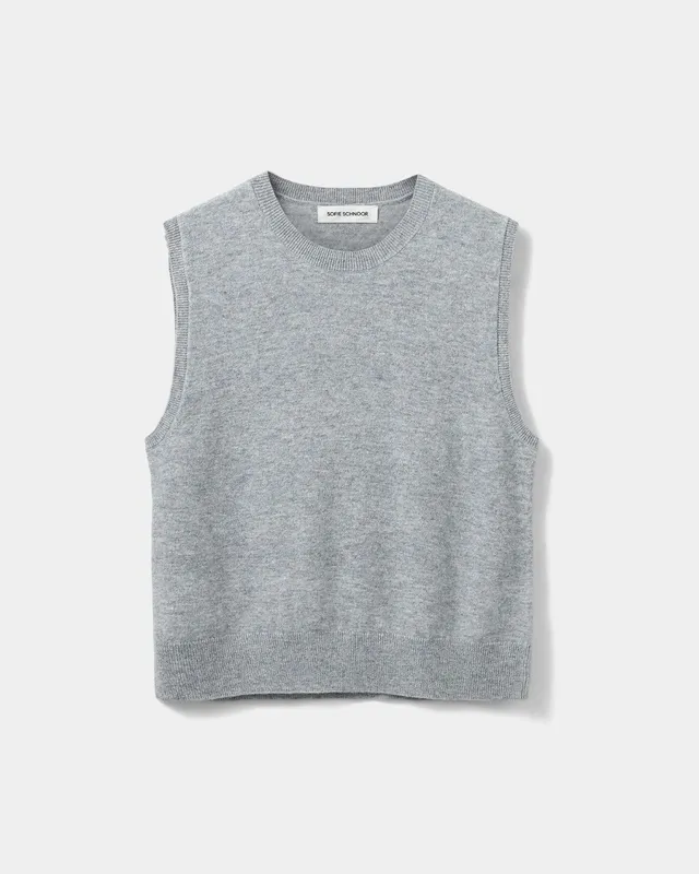 sofie-schnoor-women-karlisw-weste-grau-melange-wolle image 1