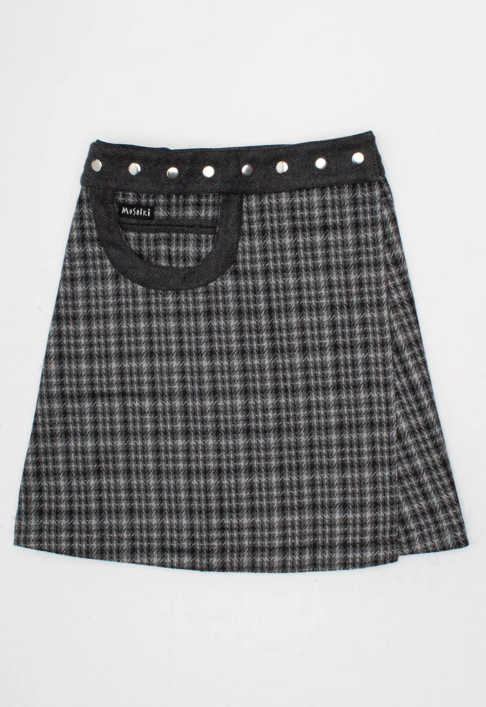 moshiki-hot-cookie-53-wickelrock-tweed-50-cm-dezent image 1