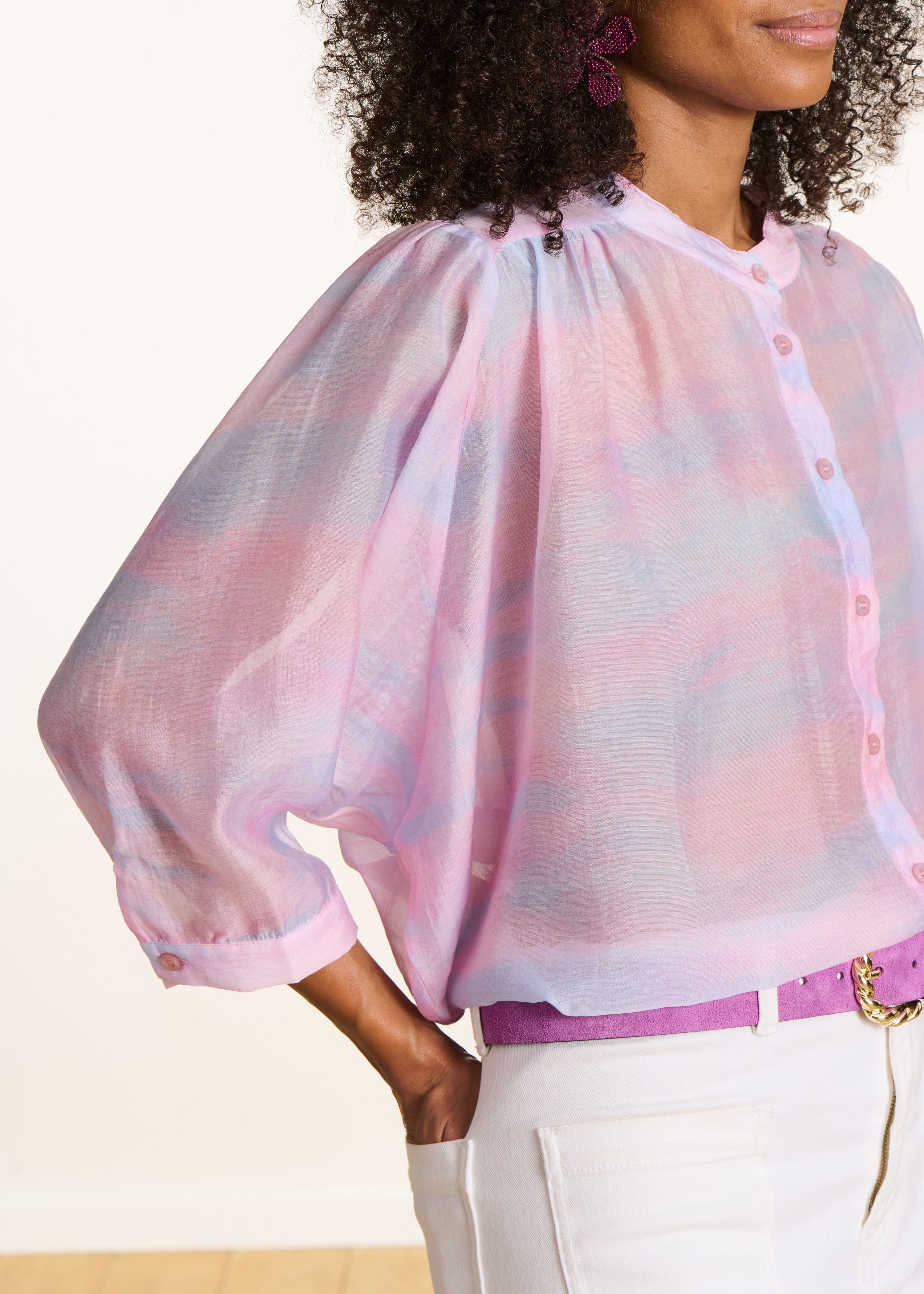 la-f-e-marabout-e-douwina-bluse-rosa-batik-tencel image 5