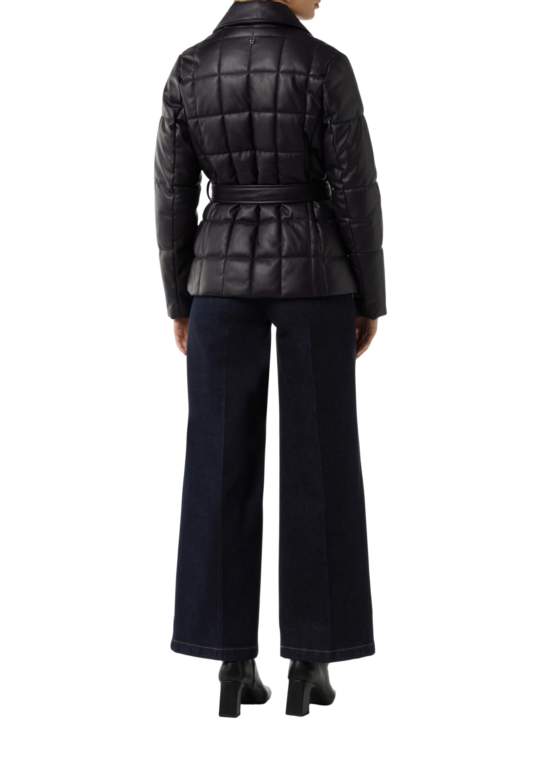 comma-steppjacke-damen-gr-38-schwarz-lederimitat image 3