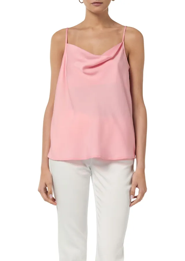comma-tr-gertop-damen-satin-rosa image 1