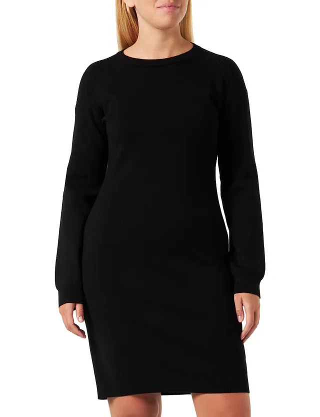 comma-strickkleid-2134952-grau-gr-36-viskose-winterkleid image 1