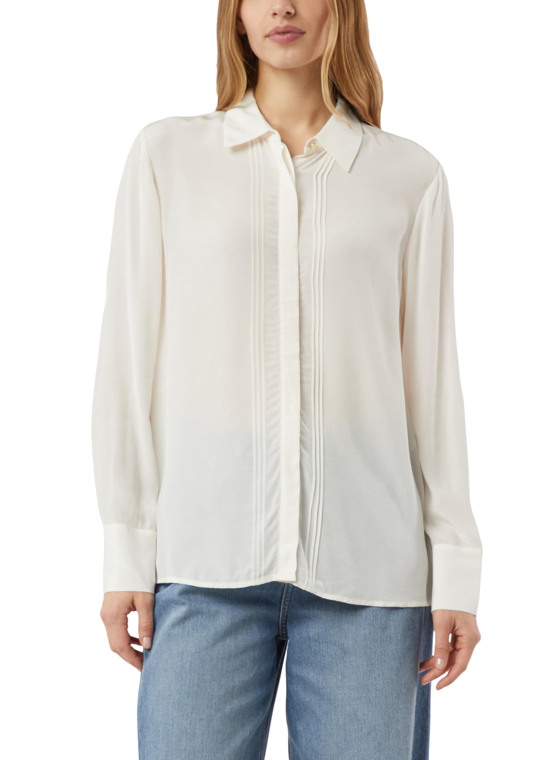 comma-bluse-wei-langarm-hemdbluse-gr-e-38 image 1