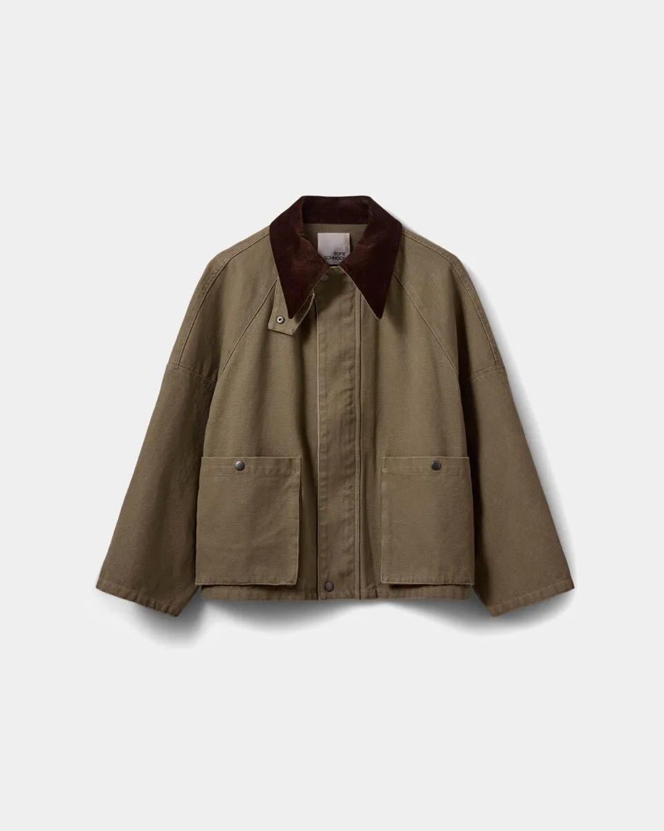 sofie-schnoor-women-francosw-jacke-snos775-khaki-baumwolle image 1