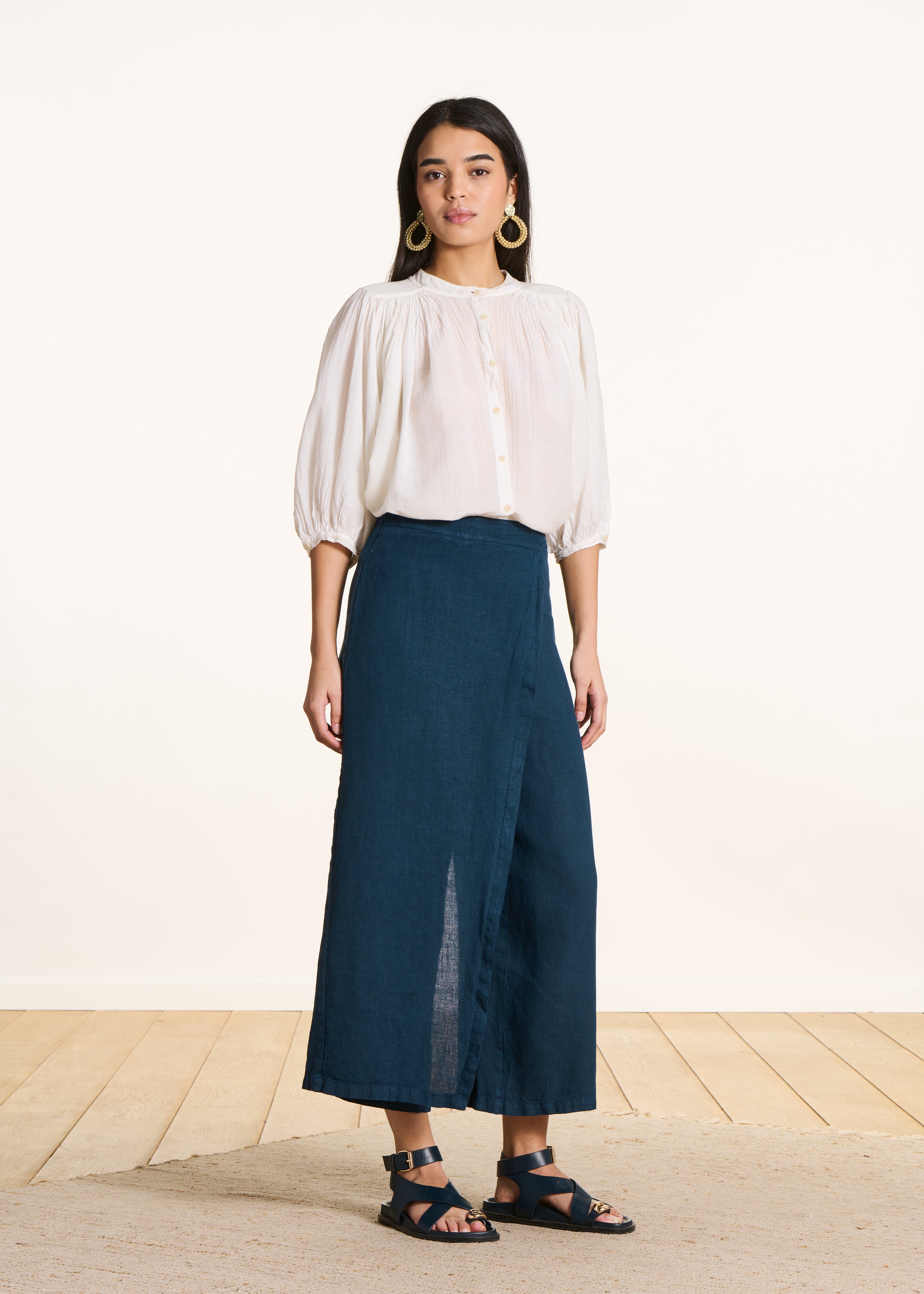 la-f-e-marabout-e-fulano-hose-leinen-petrol-7-8 image 1