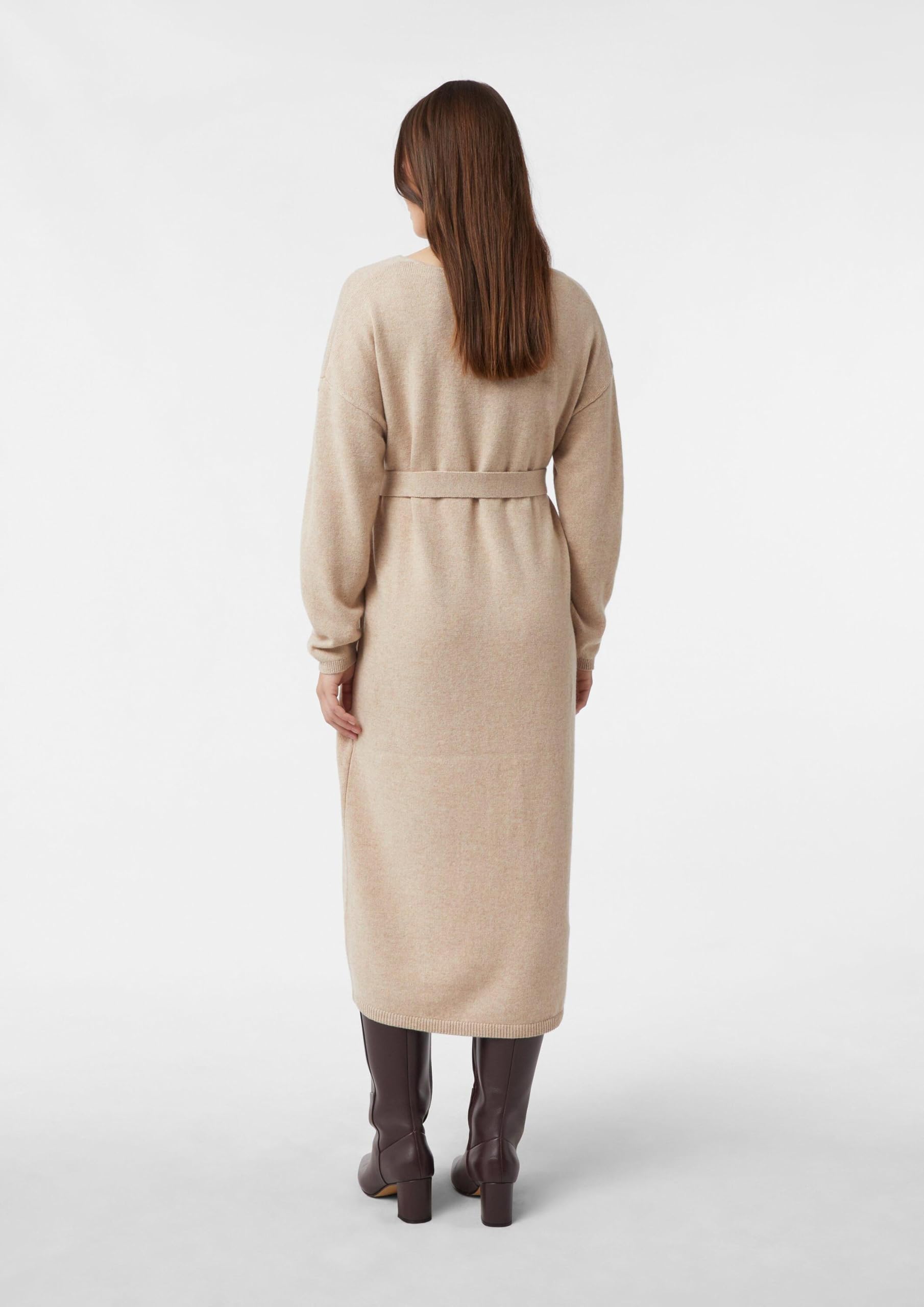 comma-midi-kleid-wollmix-relaxed-fit-gr-e-34-mit-g-rtel image 8