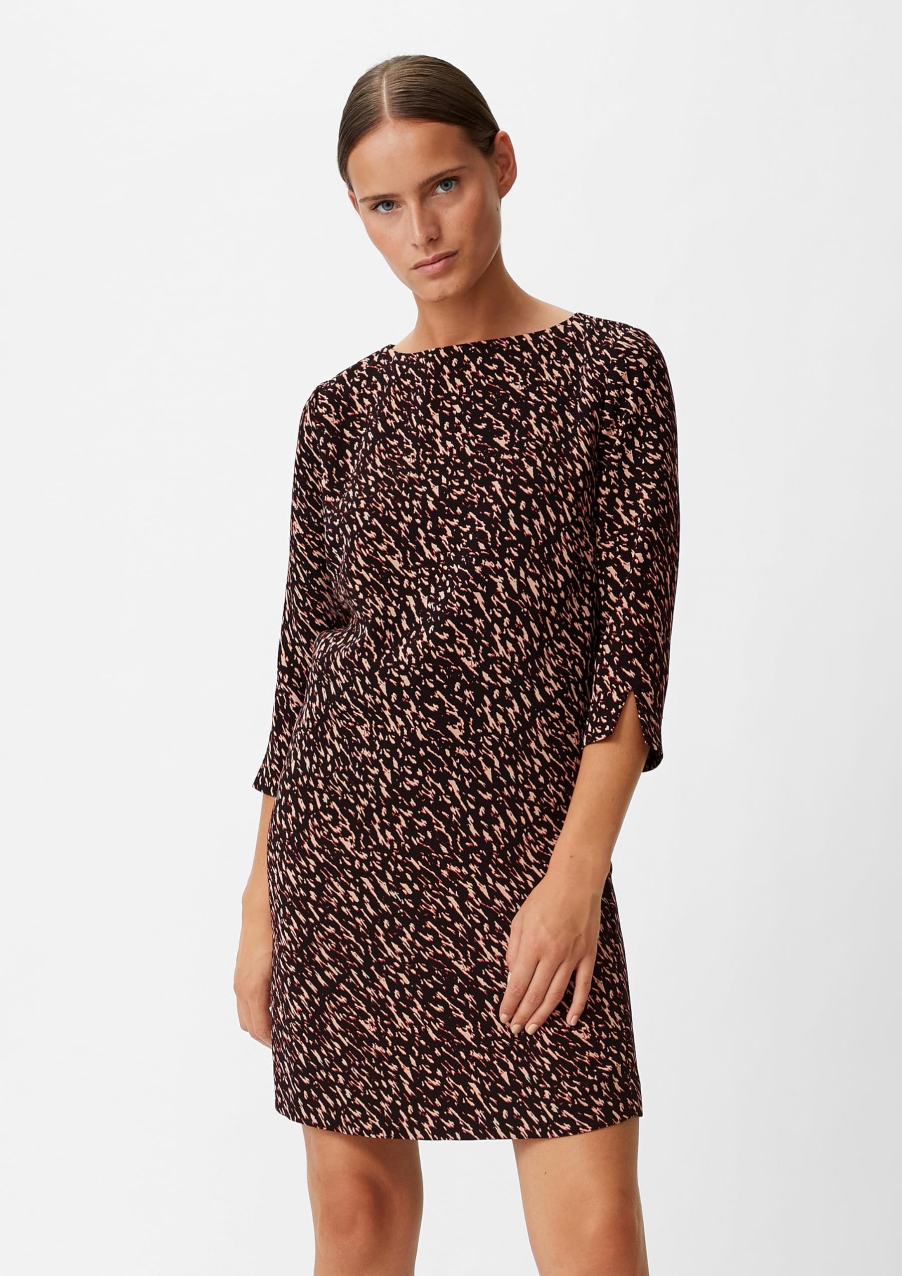 comma-cr-pe-kleid-allover-print-damenkleid-3-4-arm-u-boot image 7