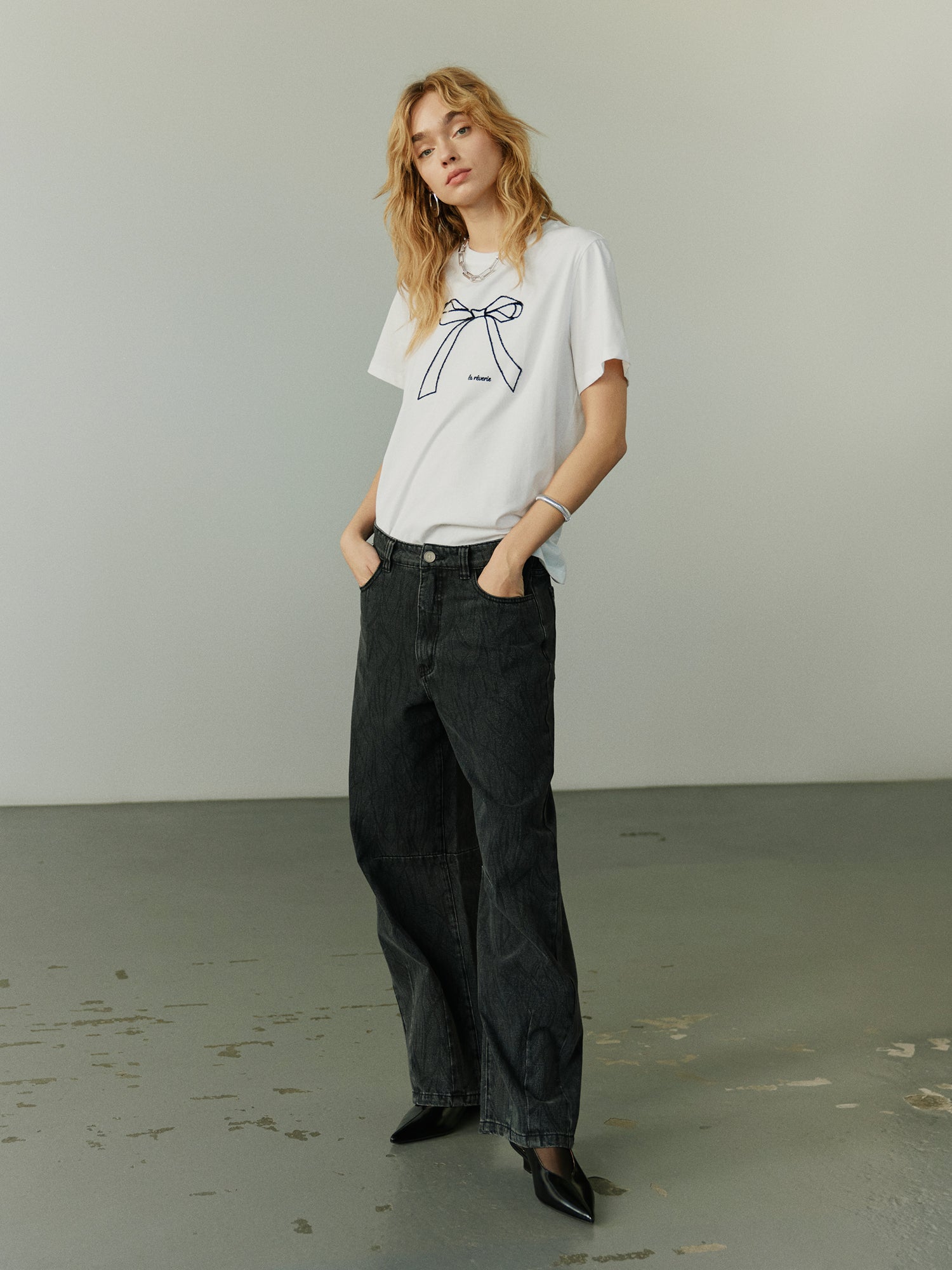 sofie-schnoor-women-zenasw-t-shirt-snow-white-baumwolle image 5