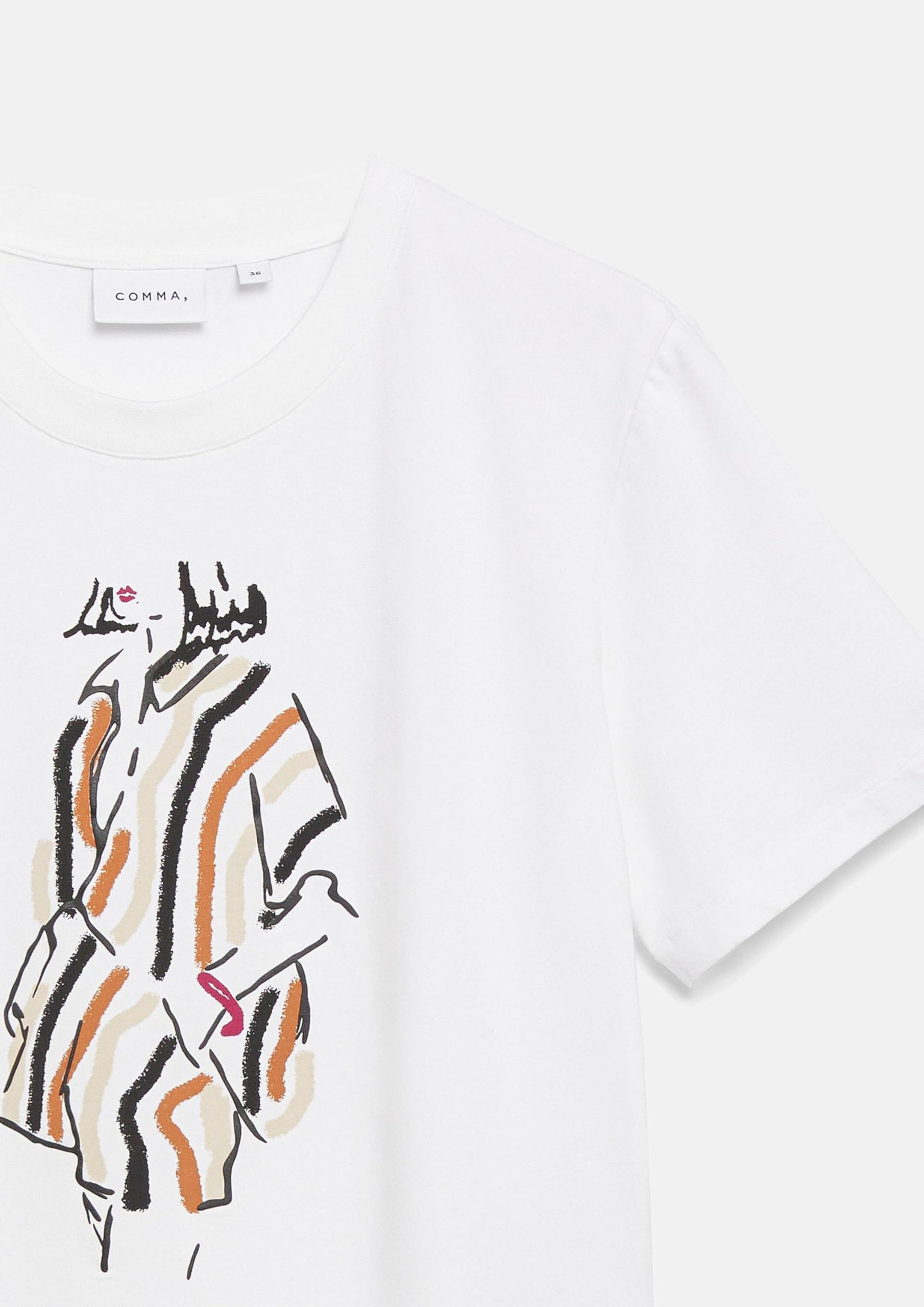 comma-tops-jersey-t-shirt-wei-print-gr-44 image 5