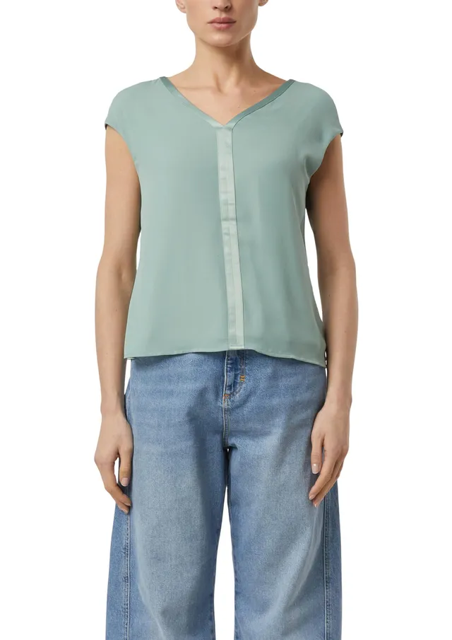 comma-blouses-t-shirt-tunika-pastellgr-n-gr-40 image 1