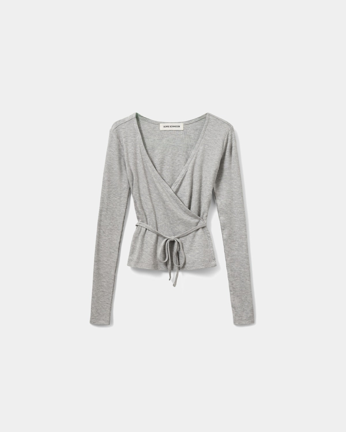 sofie-schnoor-young-joodysy-cardigan-gnos279-grau-meliert image 1
