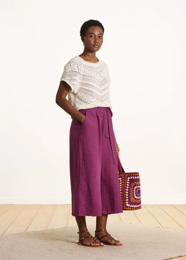 la-f-e-marabout-e-fimba-leinenhose-lila-gr-38-weit image 1