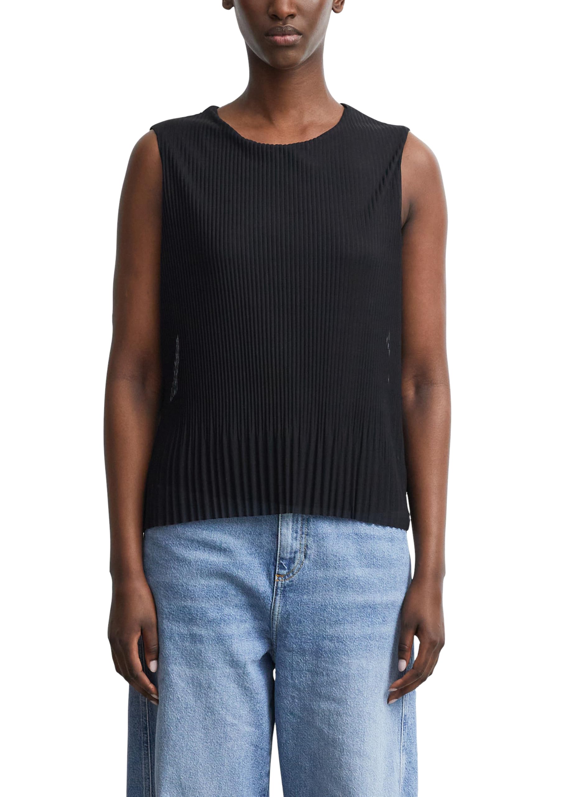 comma-tops-a-shape-t-shirt-gr-34-plissee-rmellos image 1