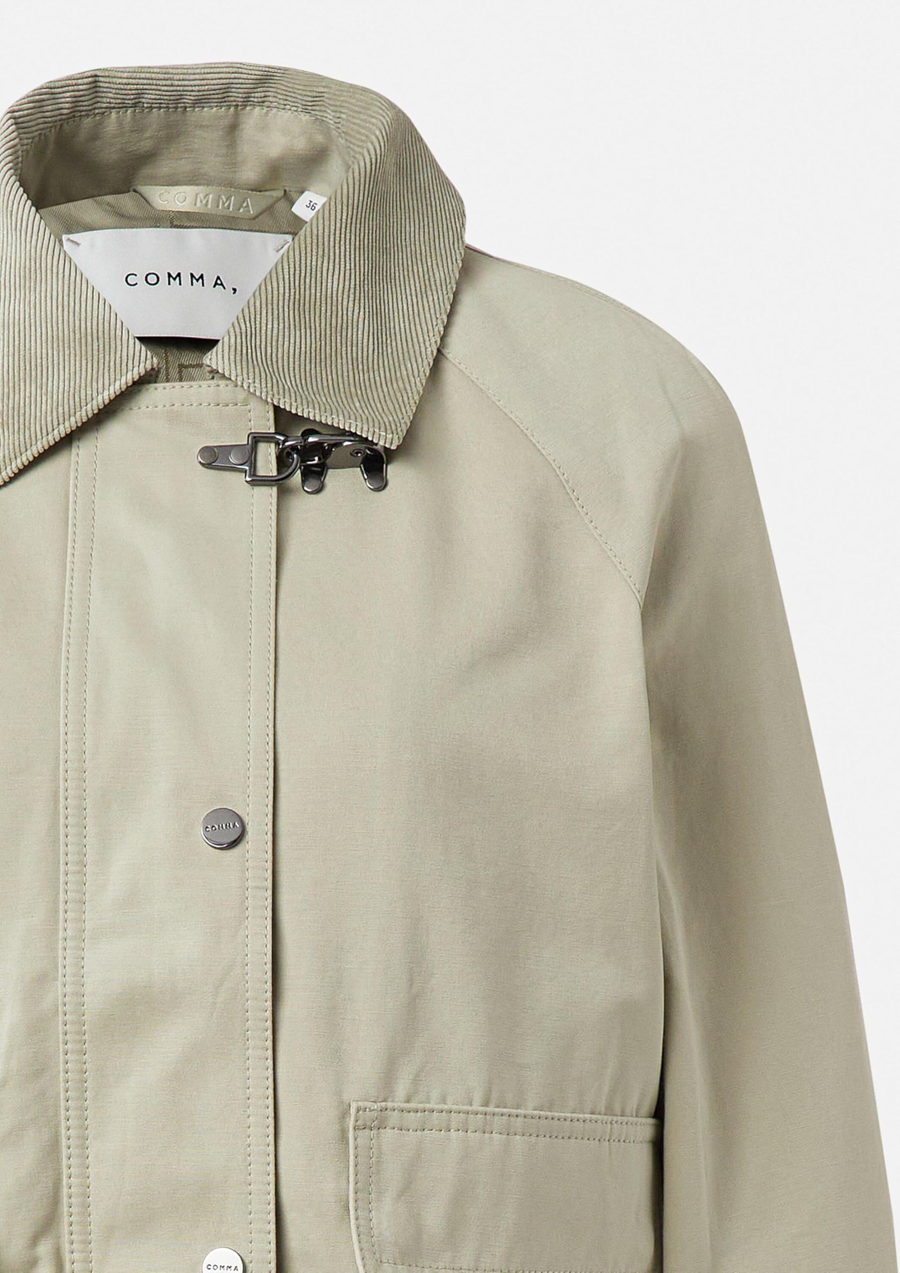 comma-jacke-baumwollmix-kurz-cord-kragen-twill image 6