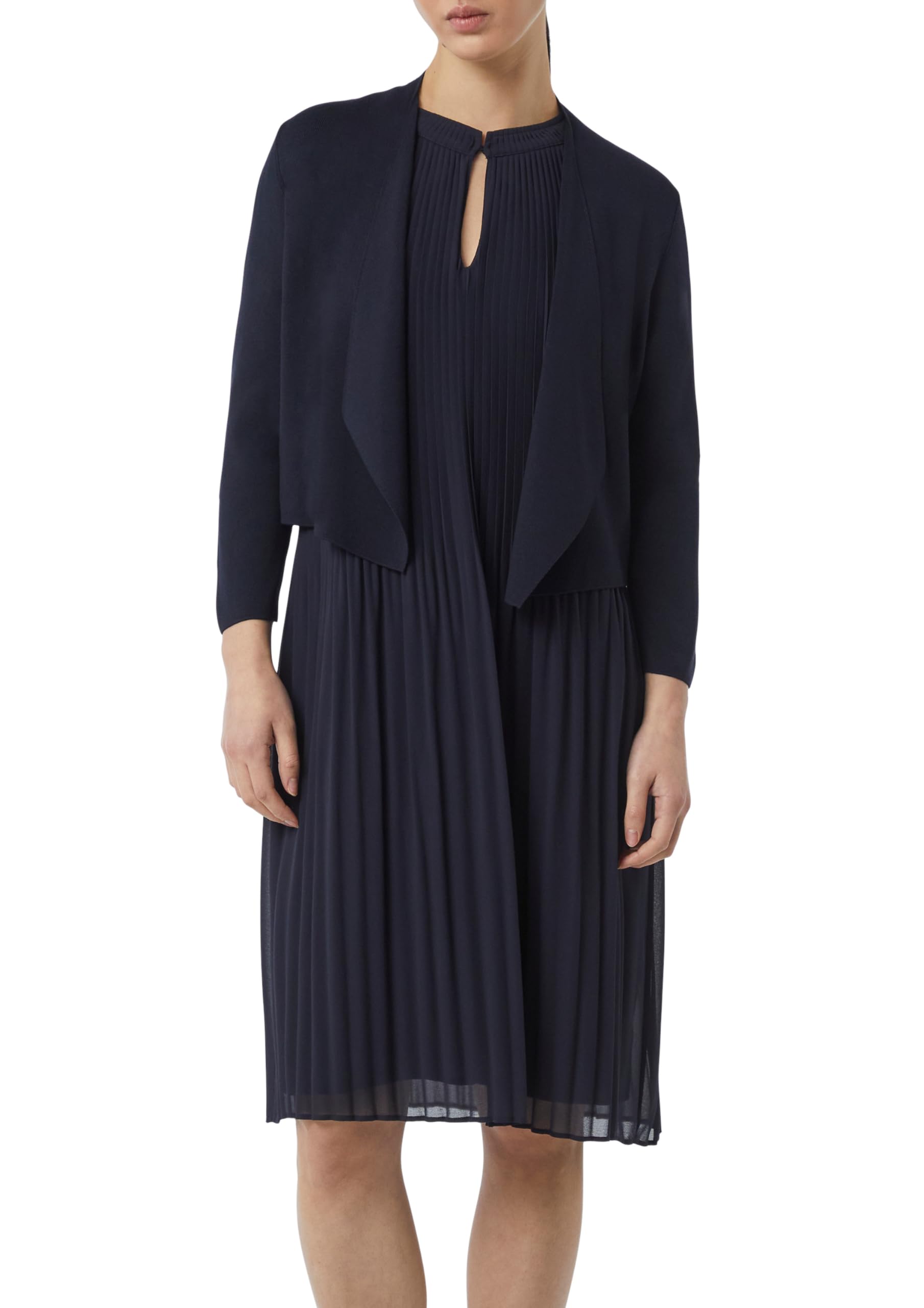 comma-strickjacke-damen-cardigan-hellblau-gr-s-viskosemix image 1