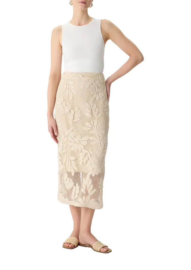 comma-h-kel-rock-midi-floral-gr-38-midirock image 1