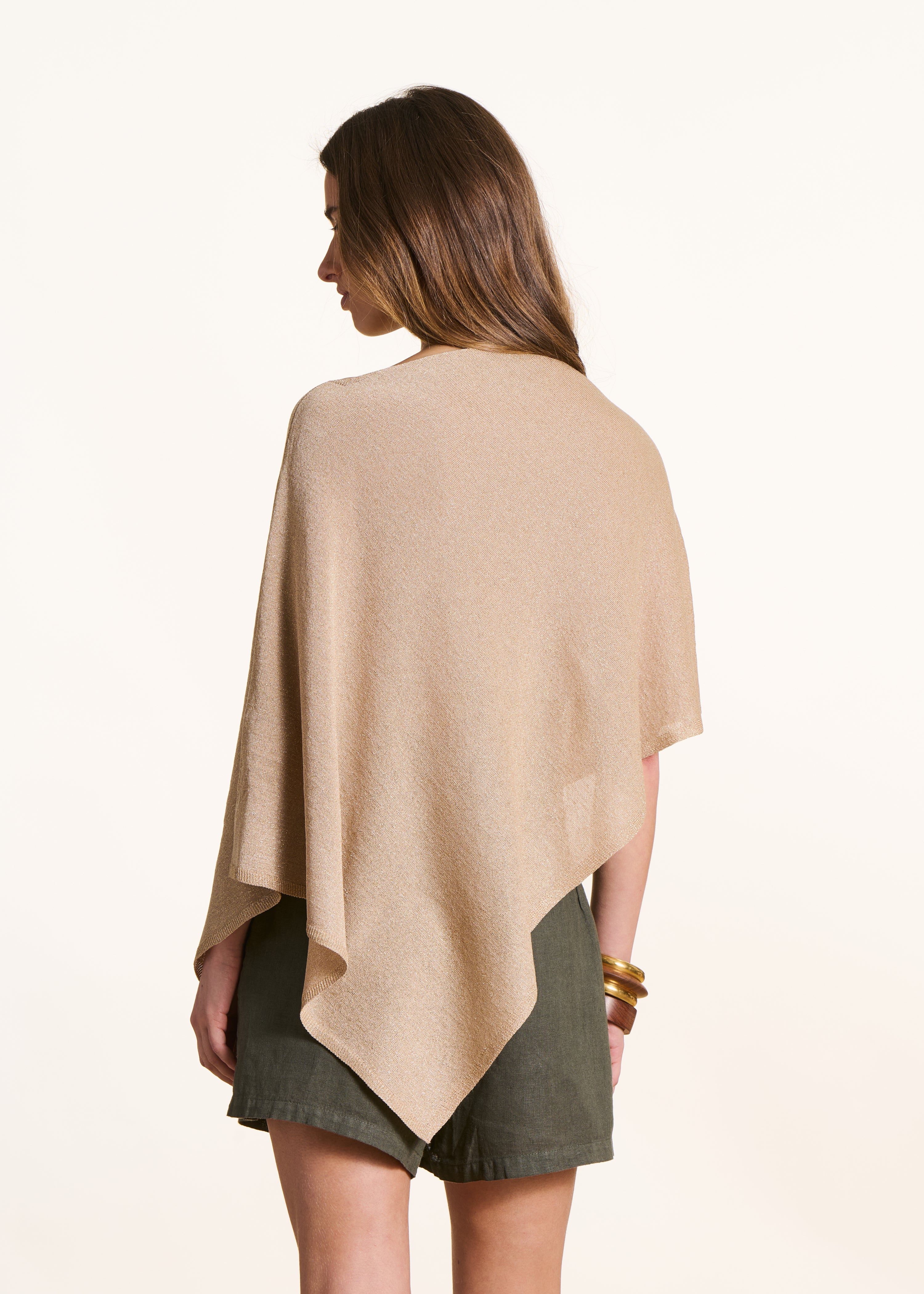 la-f-e-marabout-e-foncho-poncho-pullover-beige-one-size image 3
