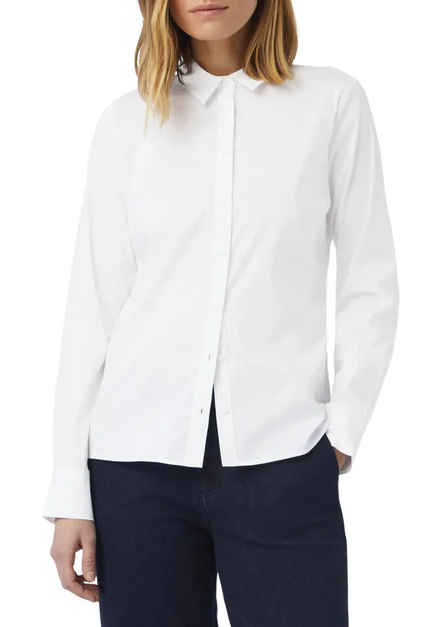 comma-bluse-baumwollstretch-hemdkragen-gr-e-38-damen image 1