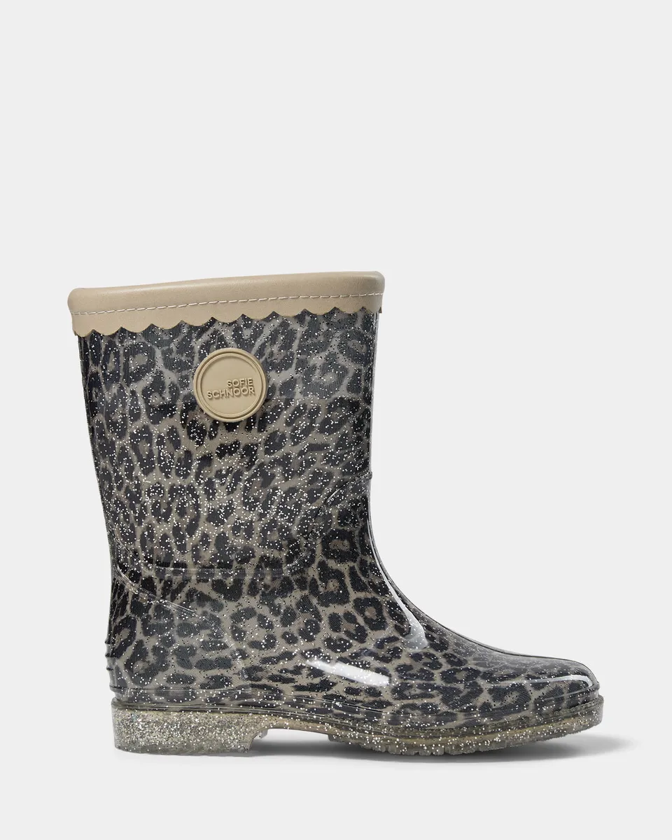 sofie-schnoor-kids-nillesk-gummistiefel-leopard-pvc-wasserdicht image 1