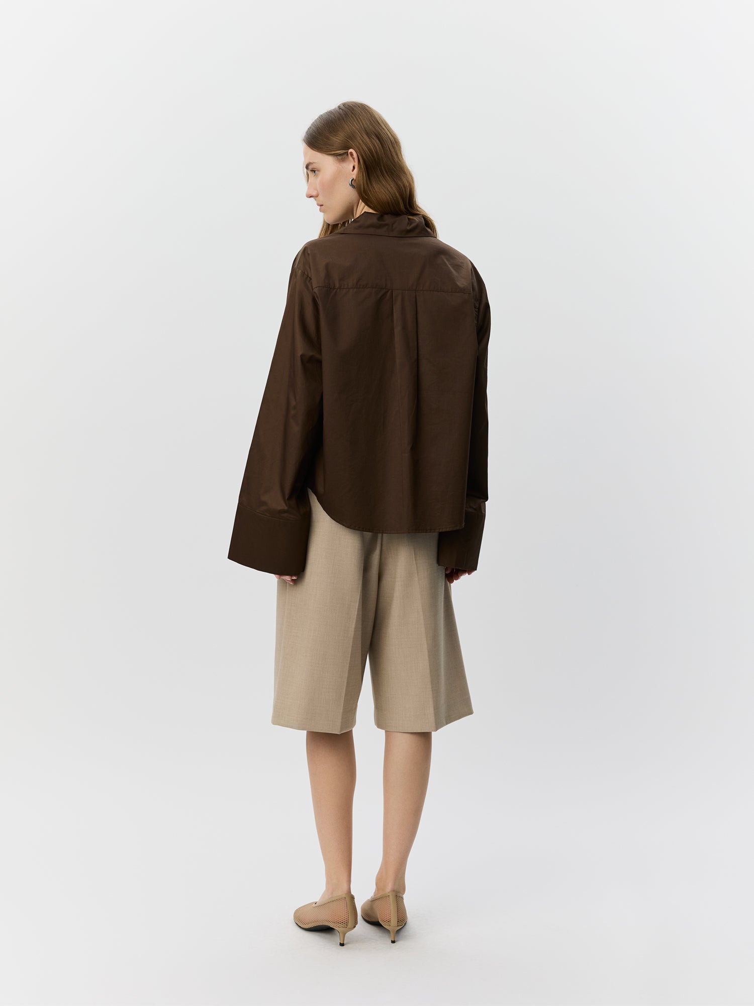 sofie-schnoor-women-anoasw-oversize-bluse-braun-baumwolle image 3