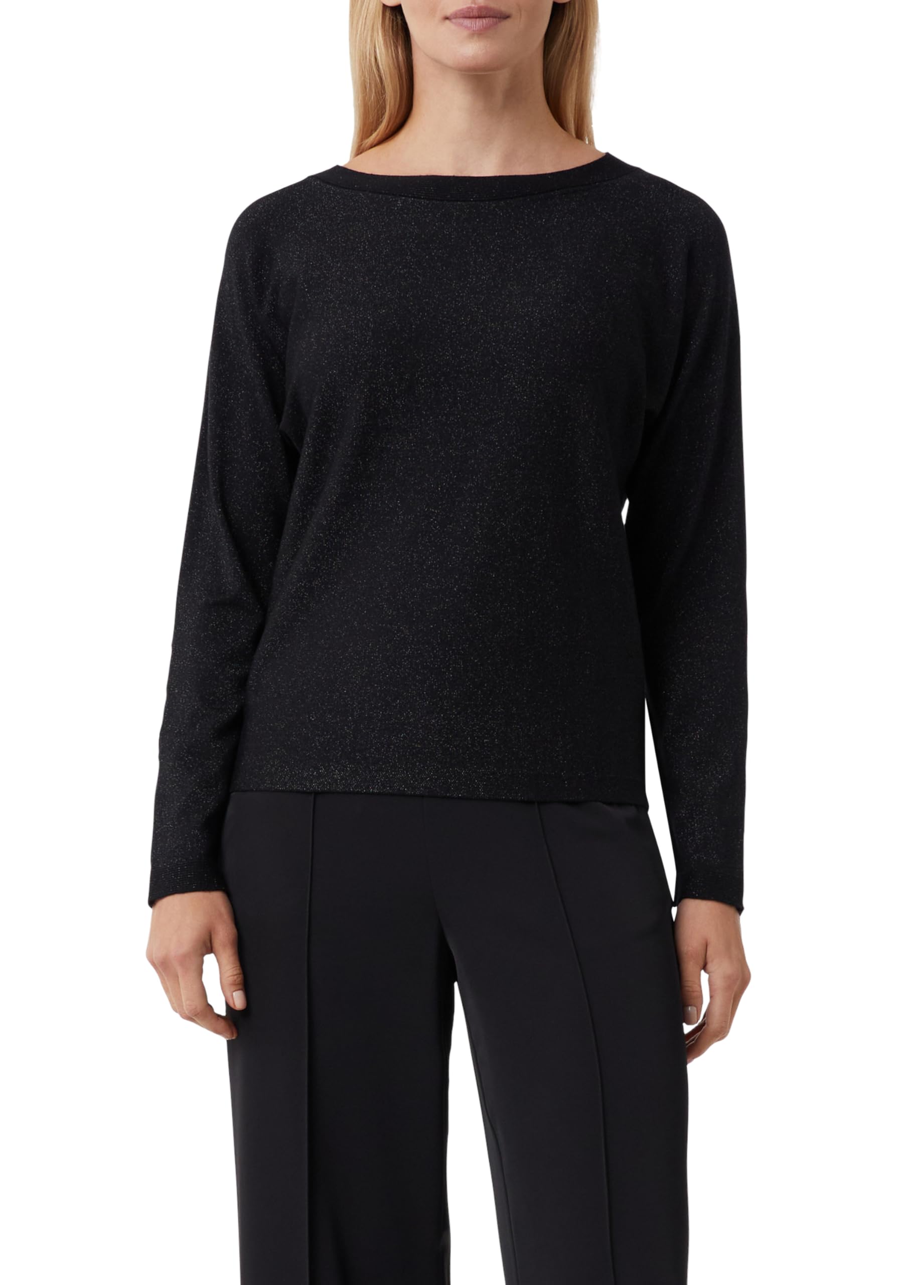 comma-knitwear-feinstrick-pullover-fledermaus-rmel-gr-42-glitzer image 8
