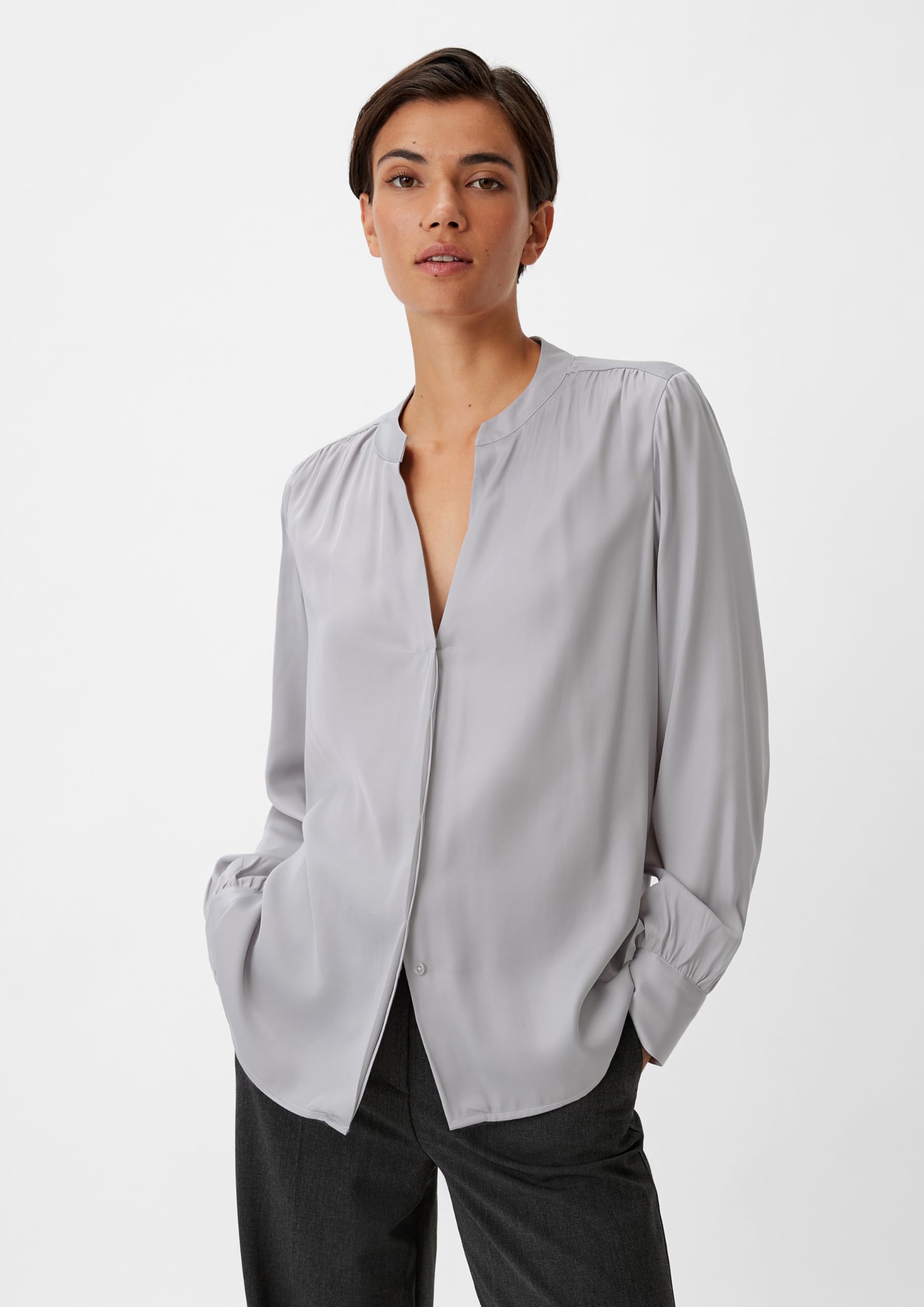 comma-blouses-2138395-bluse-satin-lavendel image 5