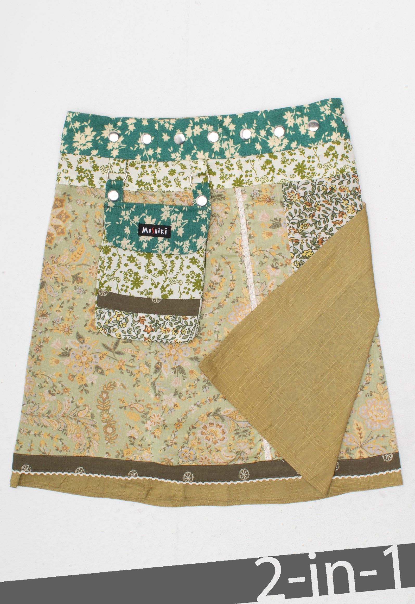 moshiki-hot-cookie-55-wickelrock-baumwolle-50-cm-wendbar image 1
