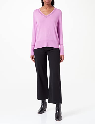 comma-knitwear-pullover-gr-36-pink-v-ausschnitt-baumwolle image 8