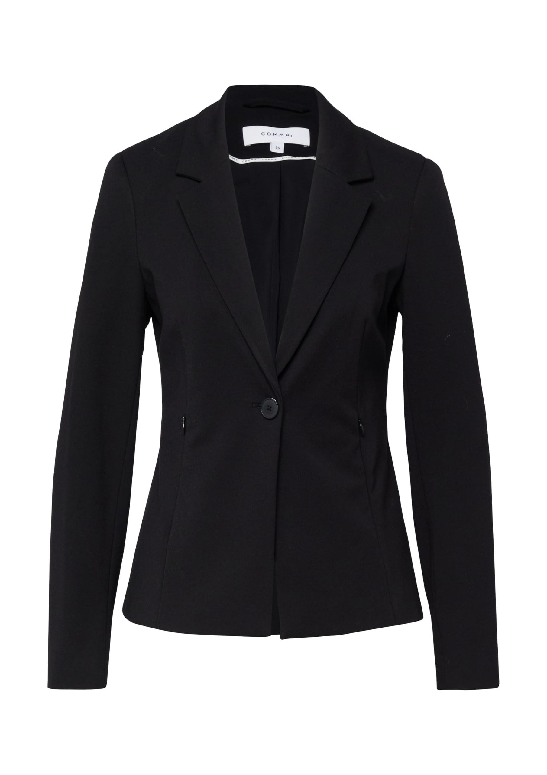 comma-jersey-blazer-tailliert-navy-5976-business image 3