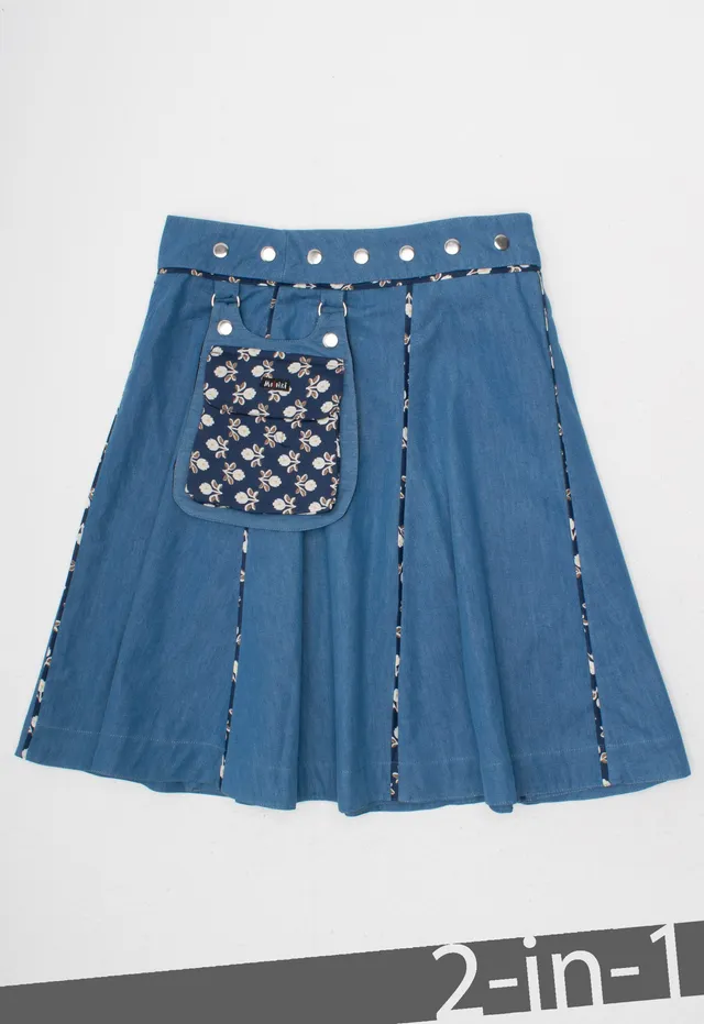 moshiki-hot-cookie-73-wickelrock-denim-55-cm-wendbar image 1