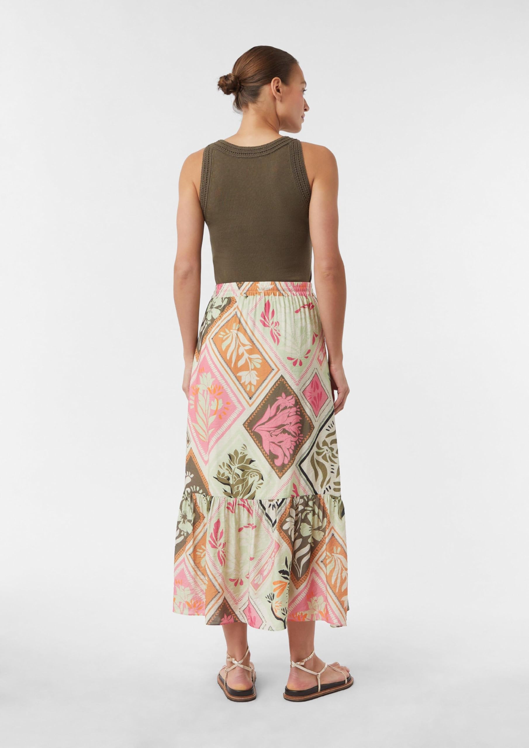 comma-maxi-rock-aop-muster-lang-damen image 7