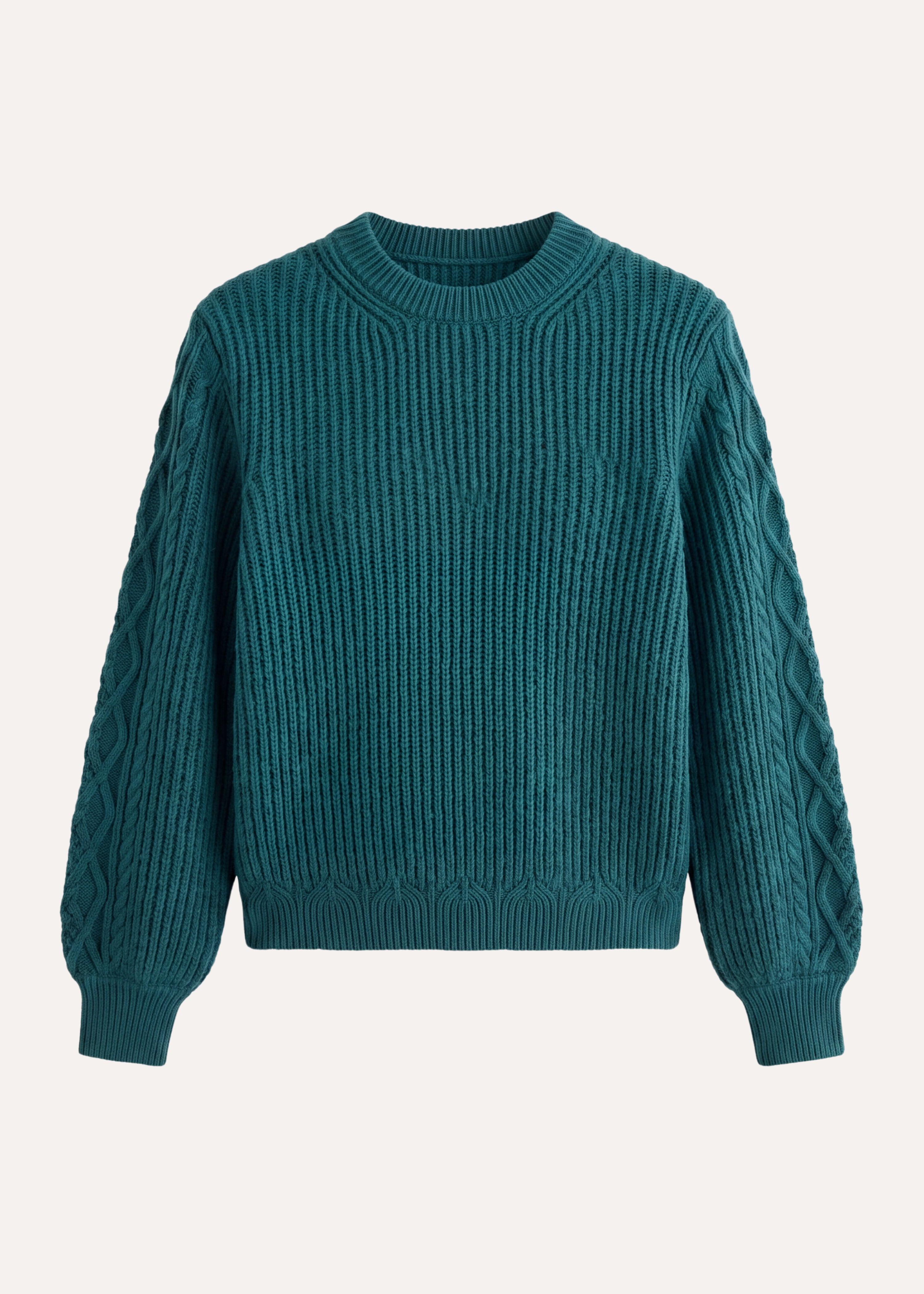 la-f-e-marabout-e-gosco-pullover-petrol-wolle-alpaka image 6