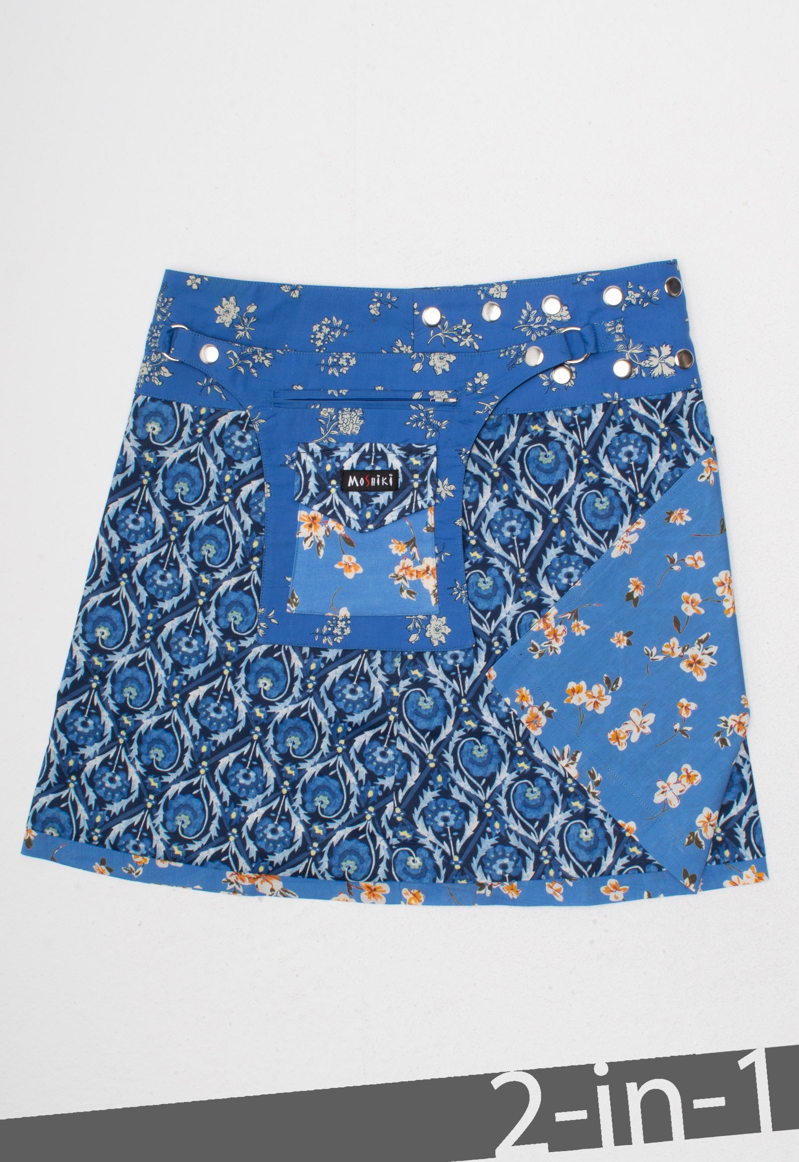 moshiki-hot-cookie-2-wickelrock-45cm-baumwolle-wendbar image 1