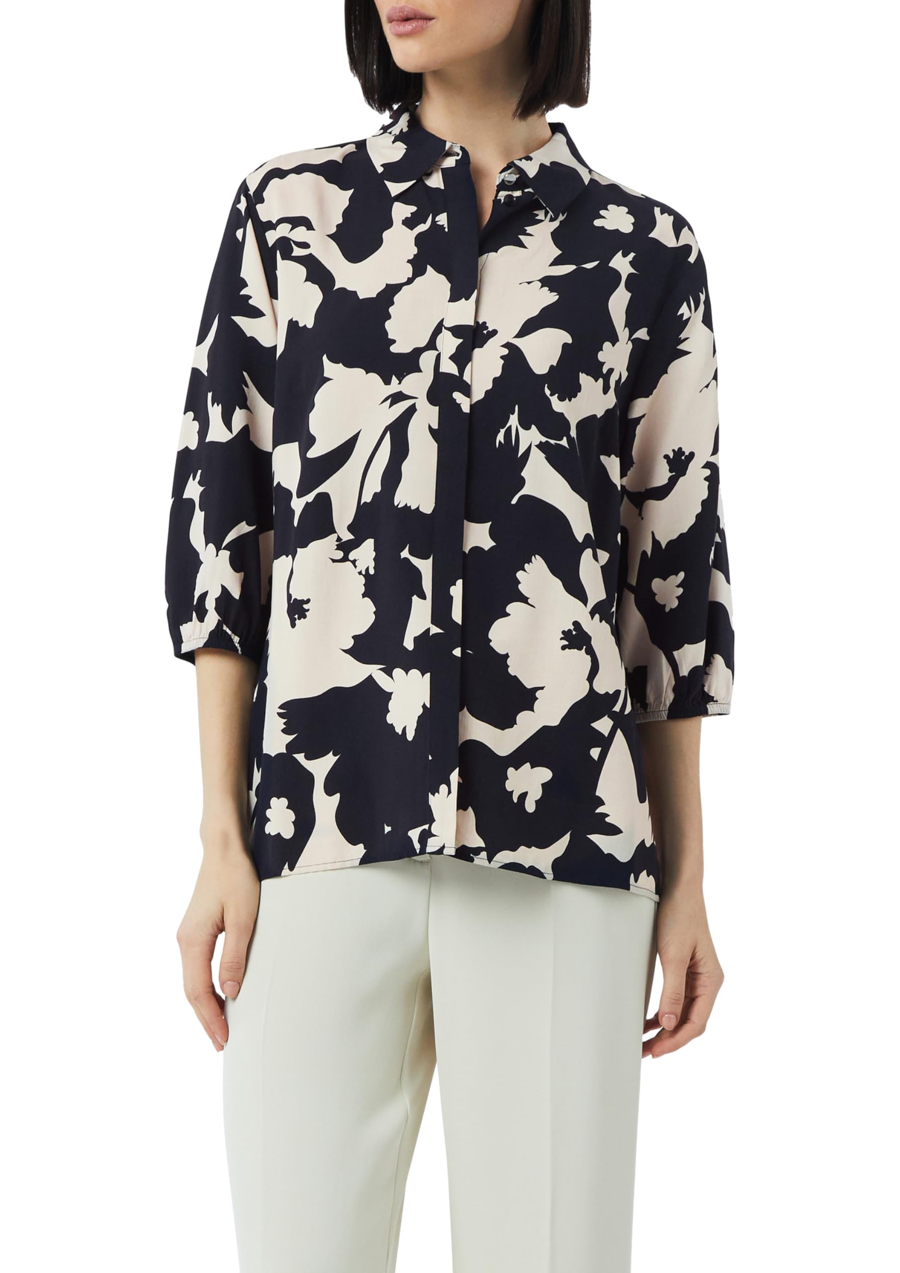 comma-bluse-2163901-3-4-arm-damen-gr-38 image 1