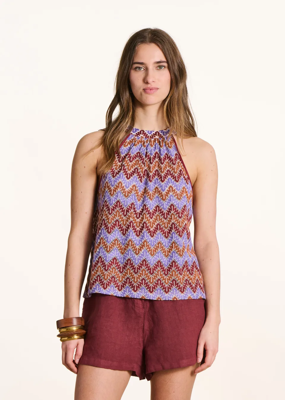 la-f-e-marabout-e-plumax-top-rmellos-mauve-h-kel image 1