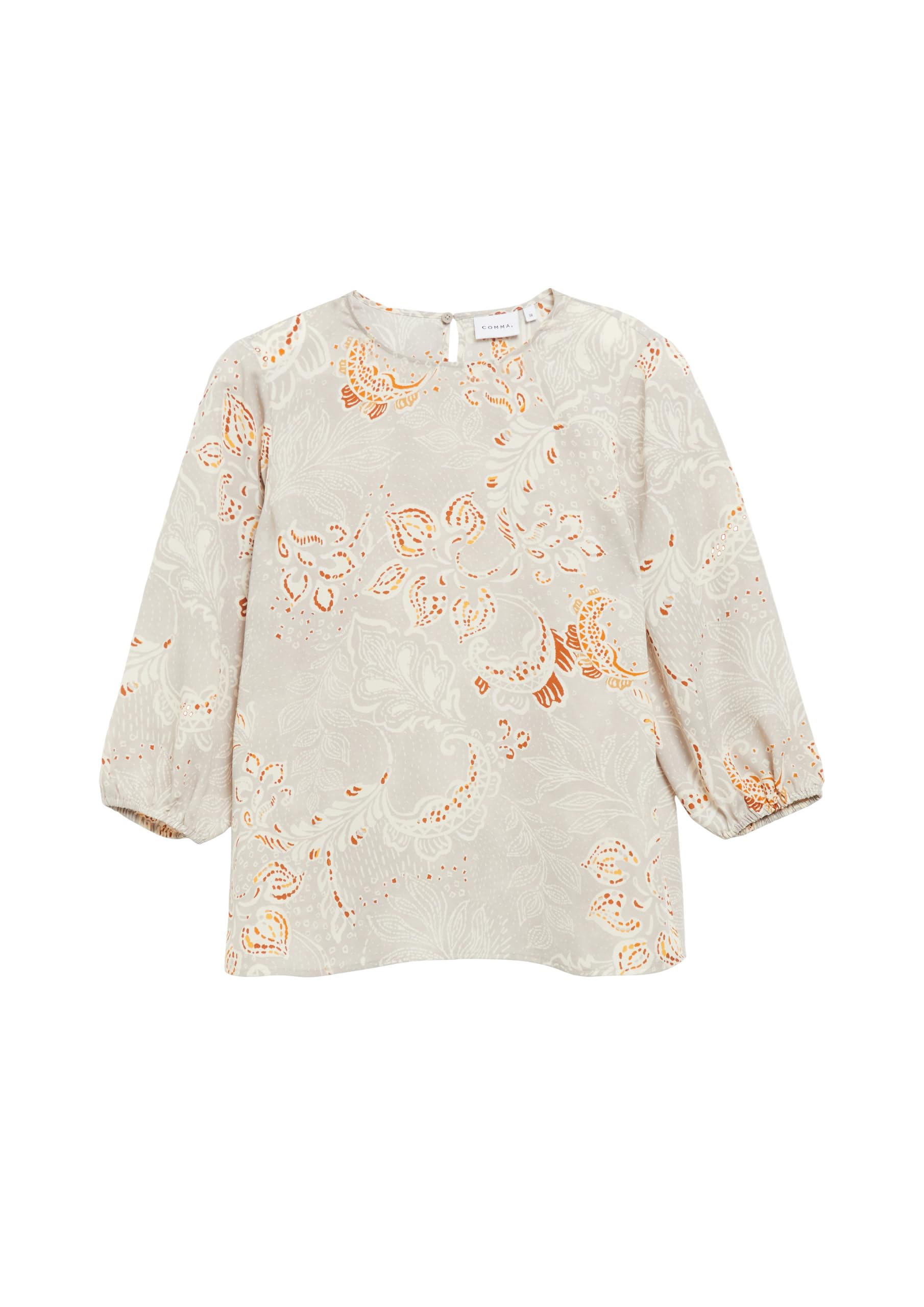 comma-blouses-all-over-print-bluse-3-4-arm-gr-e-32 image 4