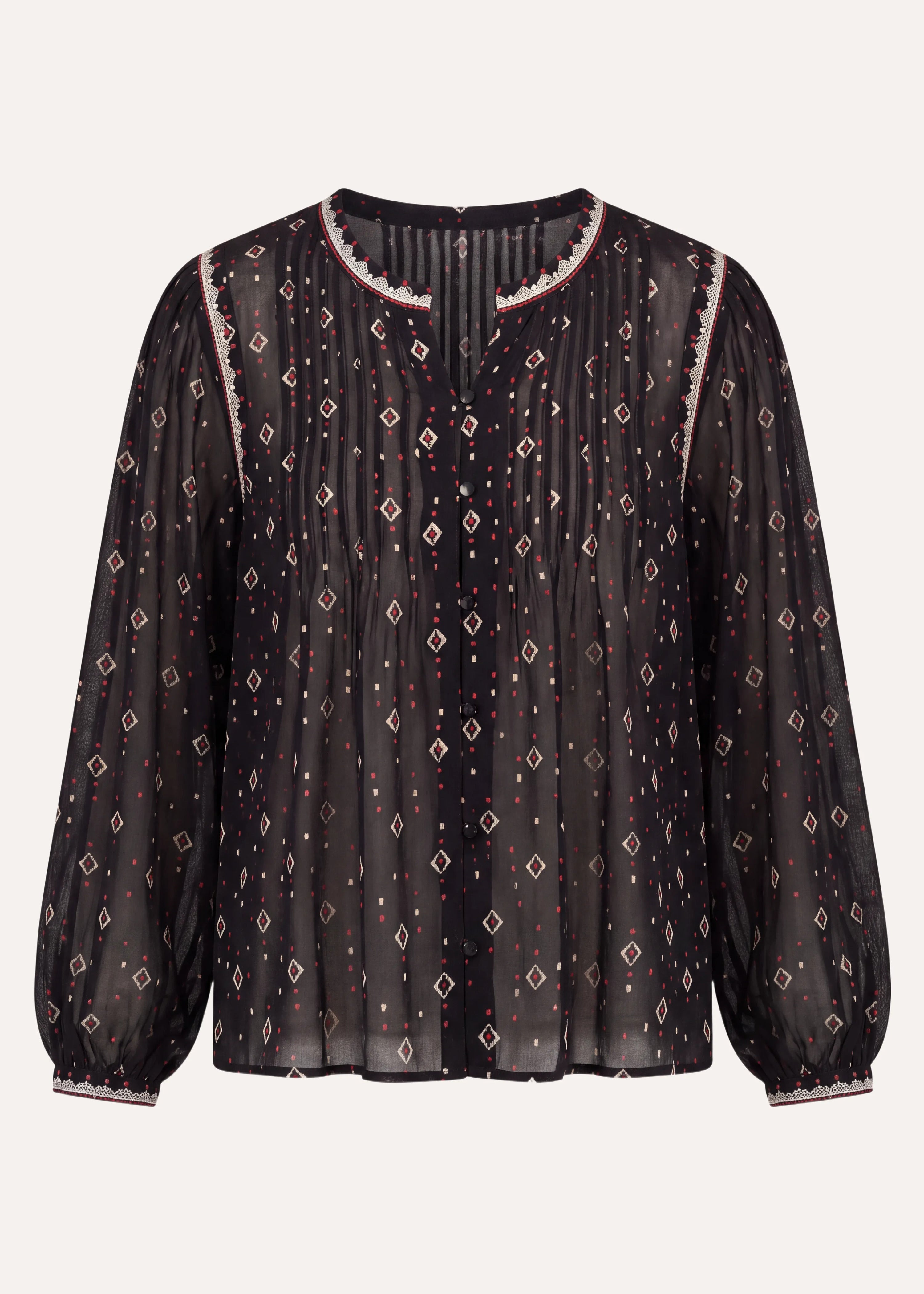 la-f-e-marabout-e-gambri-bluse-schwarz-crepe-stickerei image 7