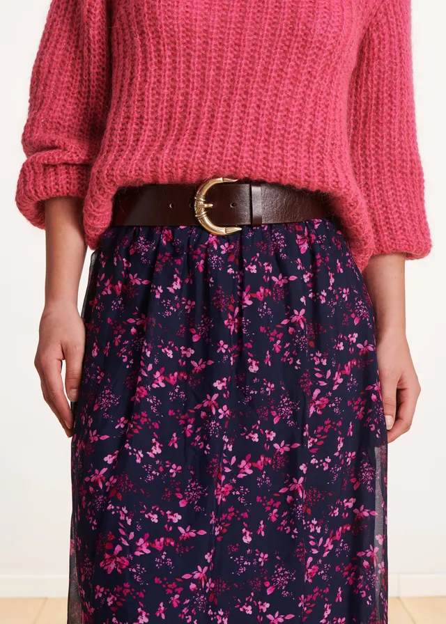 la-f-e-marabout-e-ceinture-g-rtel-aubergine-leder-western image 1