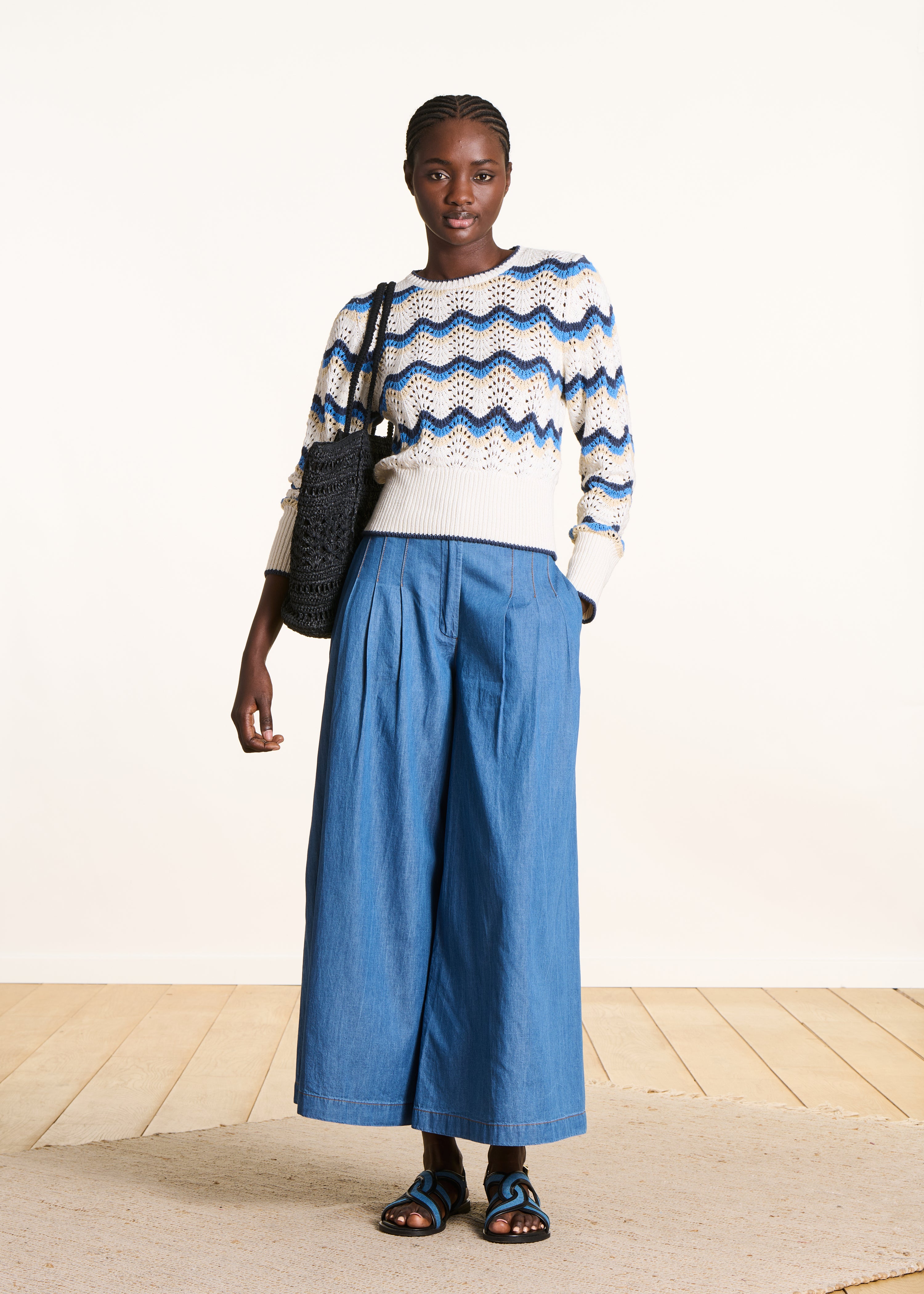 la-f-e-marabout-e-pantalons-jeans-flaque-jeans-weit-medium image 1