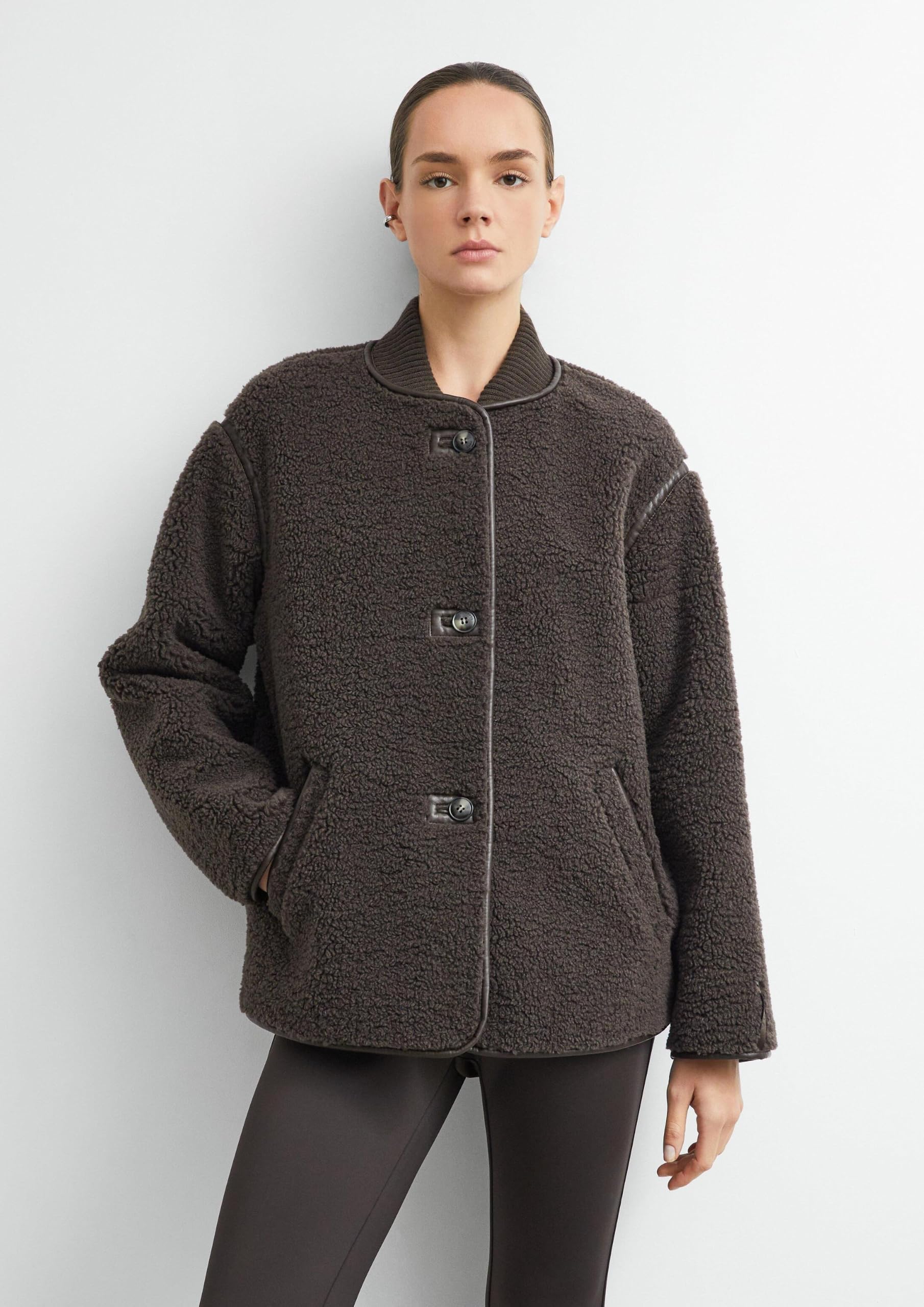 comma-outdoor-jacke-teddy-pl-sch-boyfriend-xs-kurz image 6