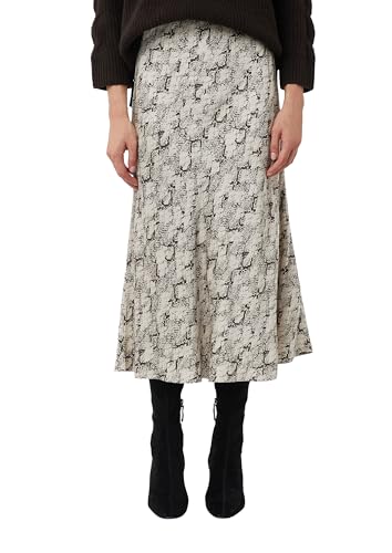 comma-satin-rock-midi-all-over-print-plisseerock-damen image 8