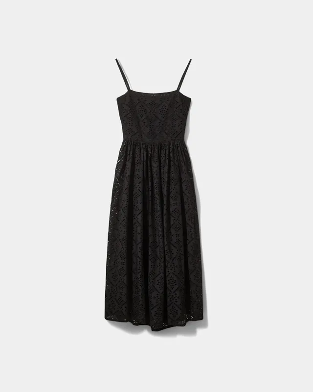 sofie-schnoor-women-bridgetsw-maxikleid-schwarz-baumwolle image 1