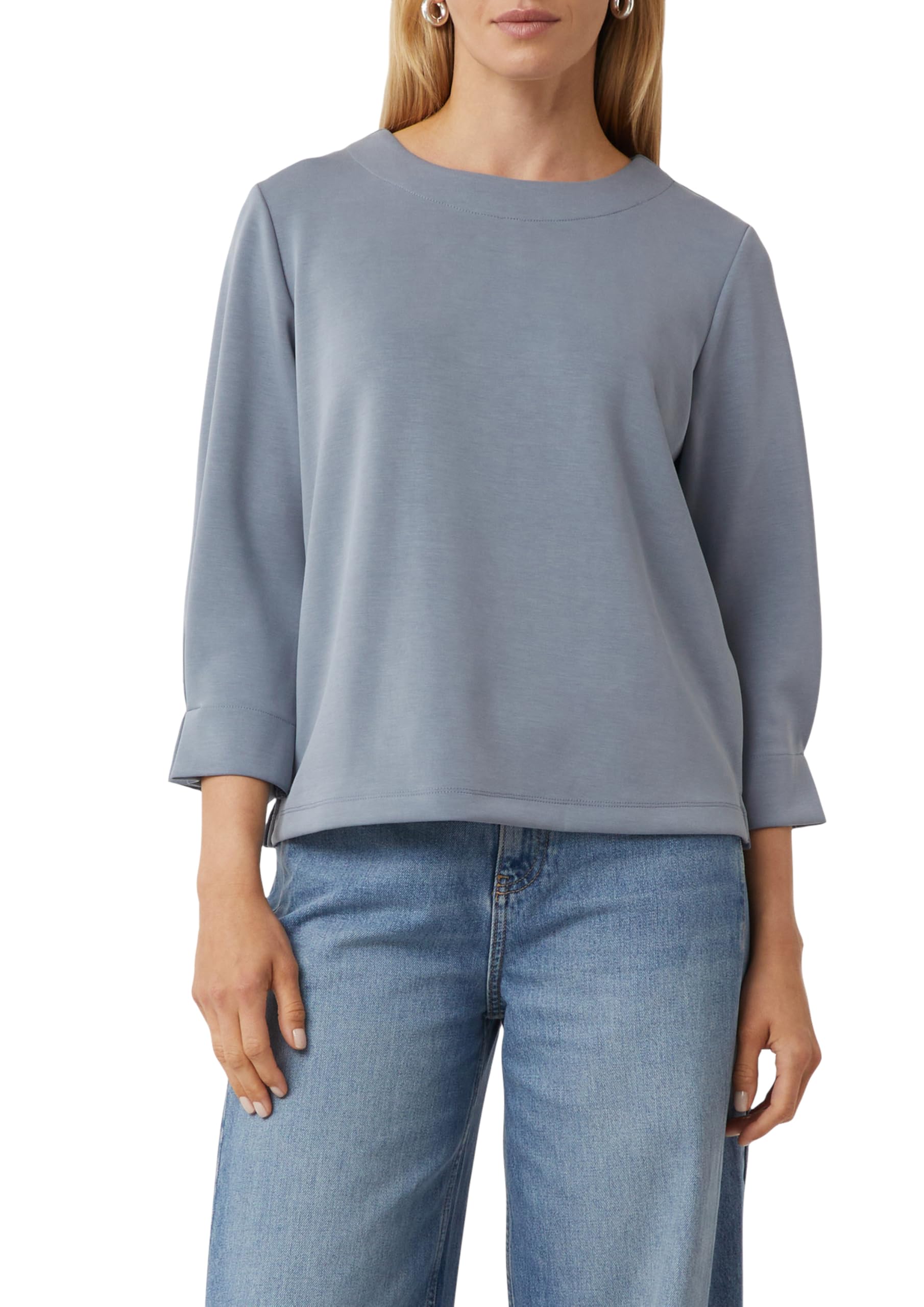 comma-sweatshirt-mit-3-4-rmeln-pullover-gr-42-weich image 1