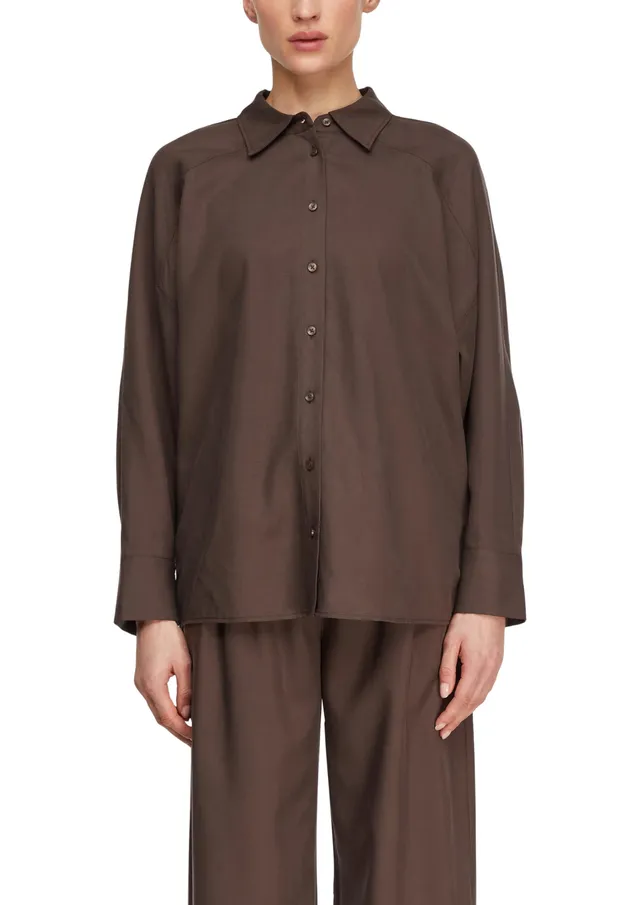 comma-lyocell-leinen-bluse-oversize-gr-36 image 1