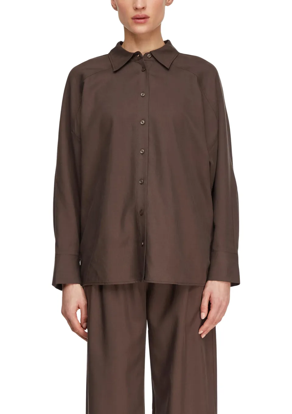 comma-lyocell-leinen-bluse-oversize-gr-36 image 1