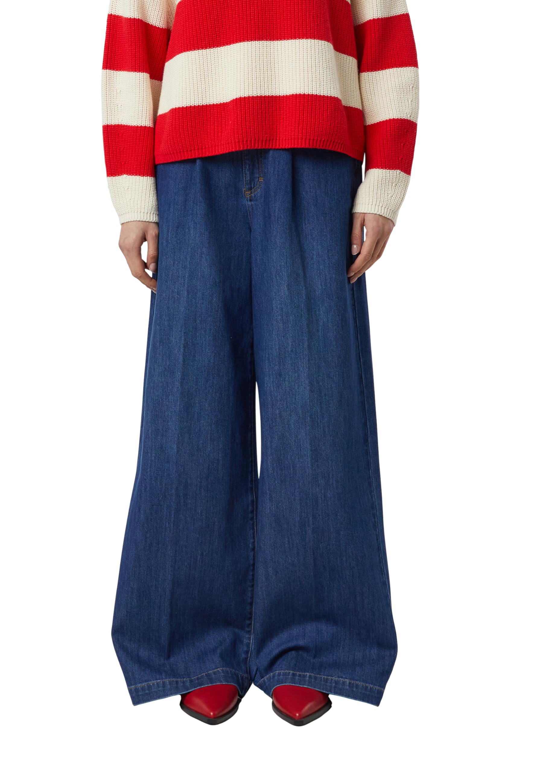 comma-wide-leg-jeans-5-pocket-basic-gr-38 image 1