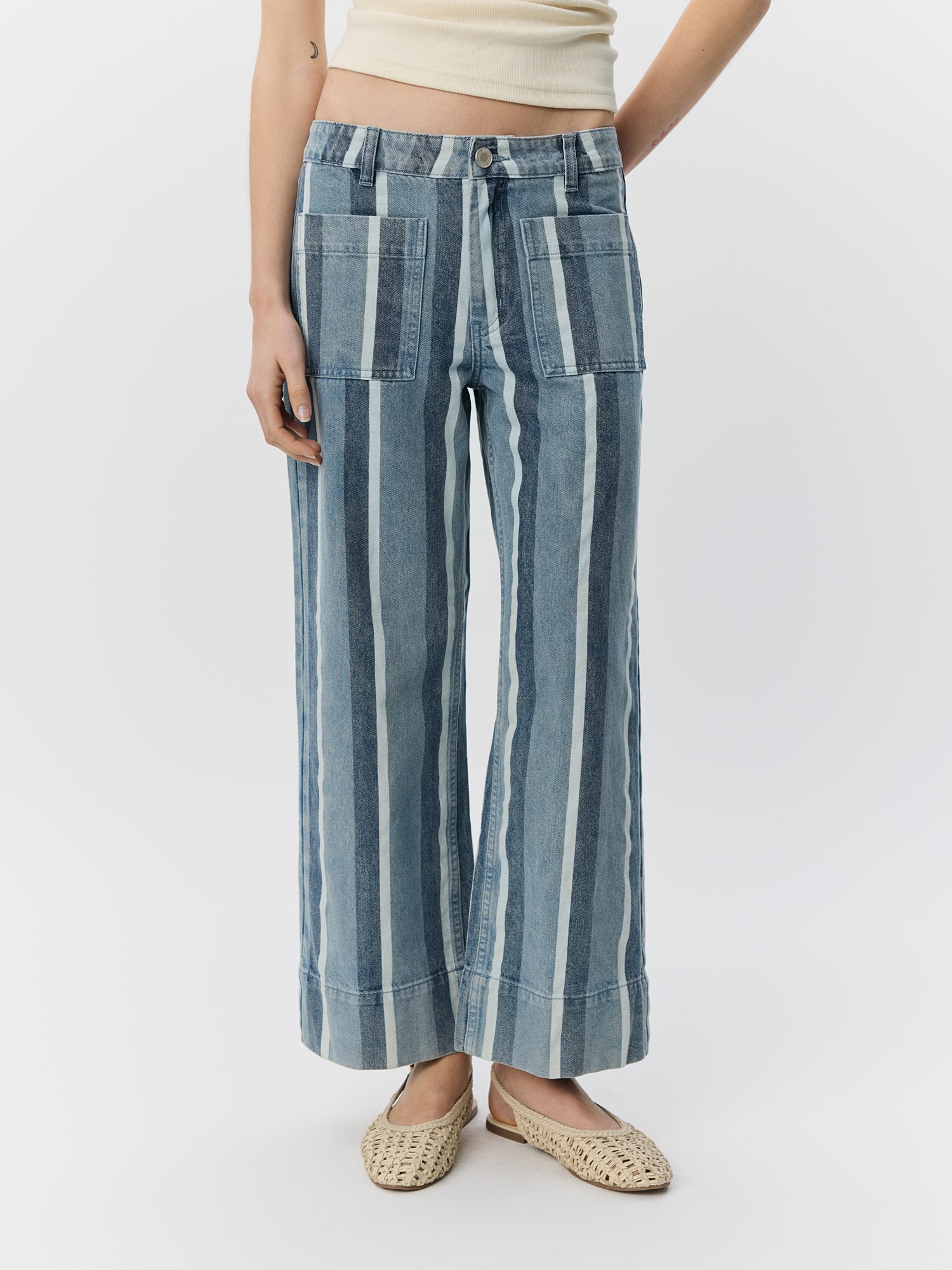 sofie-schnoor-women-toulousesw-cropped-jeans-blau-wei image 5